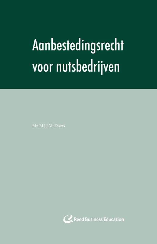 Omslag van Aanbestedingsrecht voor nutsbedrijven