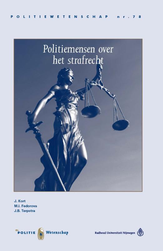 Omslag van Politiemensen over het strafrecht
