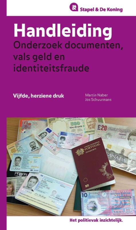 Omslag van Handleiding onderzoek documenten, vals geld en identiteitsfraude