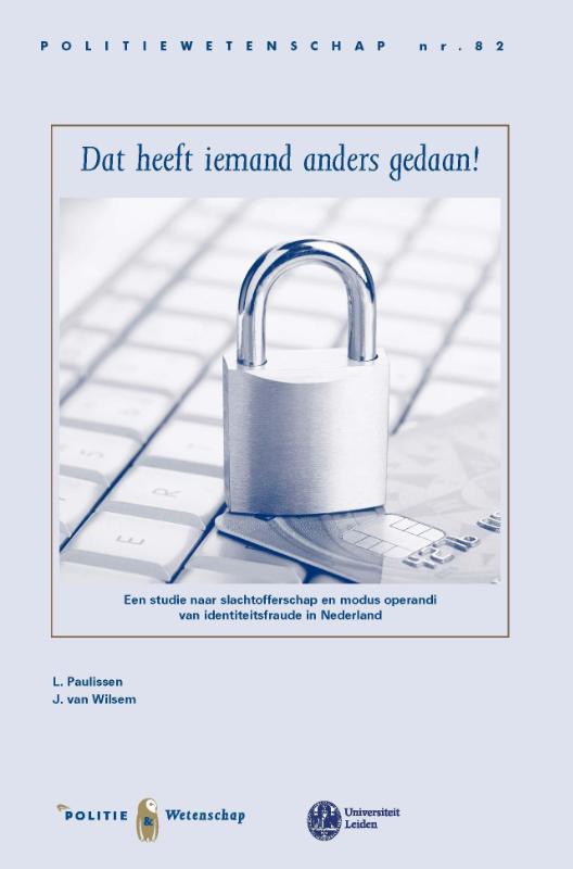 Omslag van Dat heeft iemand anders gedaan