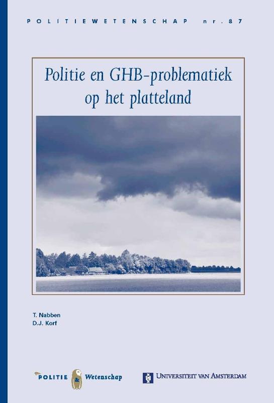 Omslag van Politie en GHB-problematiek op het platteland
