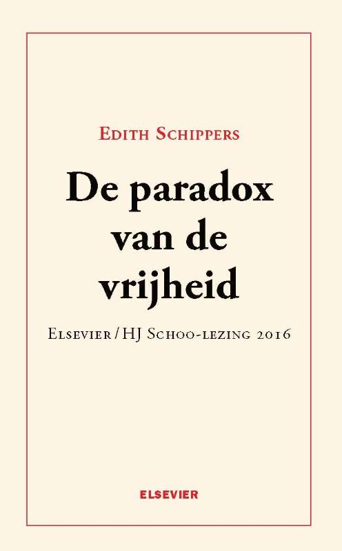Omslag van De paradox van de vrijheid