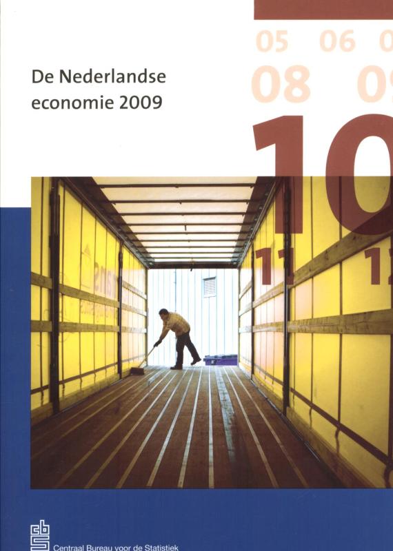 Omslag van De Nederlandse economie 2009