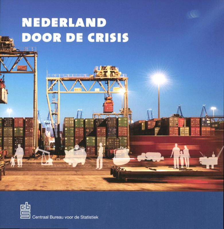 Omslag van Nederland door de crisis