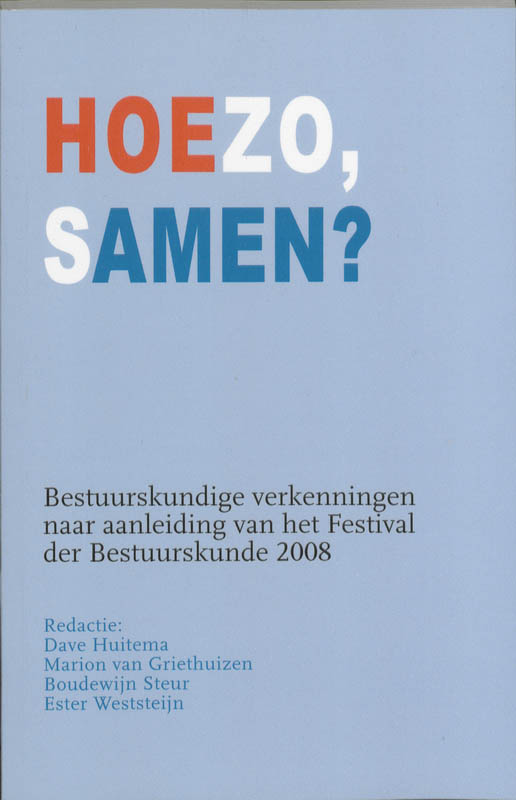 Omslag van Hoezo, samen?