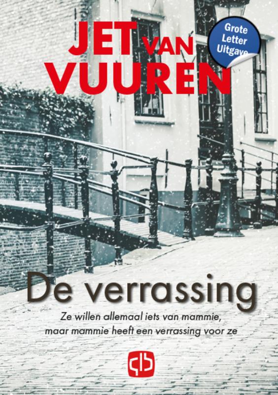 Omslag van De verrassing - Grote Letter Uitgave