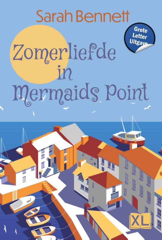 Omslag van Zomerliefde in Mermaids Point -Grote Letter Uitgave