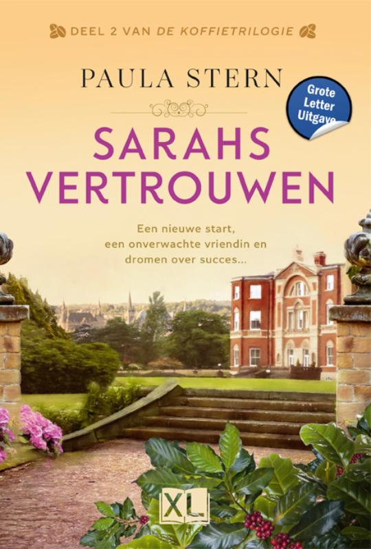 Omslag van Sarahs vertrouwen - Grote Letter Uitgave
