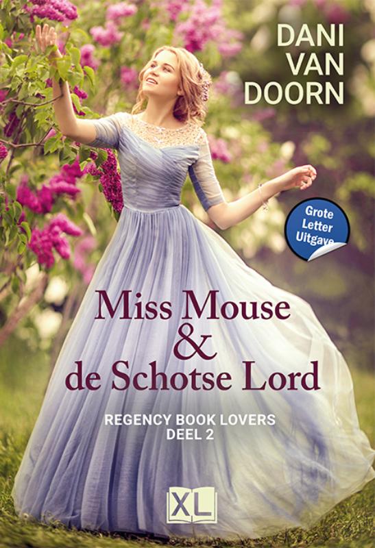 Omslag van Miss Mouse & de Schotse Lord - Grote Letter Uitgave