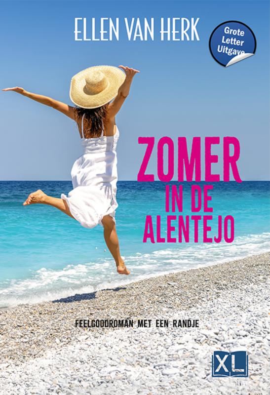 Omslag van Zomer in de Alentejo - Grote Letter Uitgave