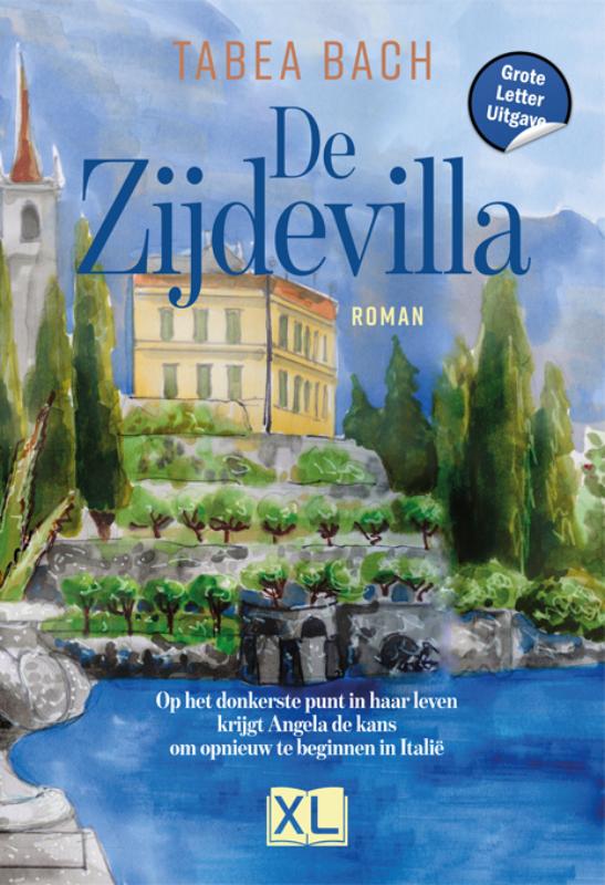 Omslag van De Zijdevilla - Grote Letter Uitgave