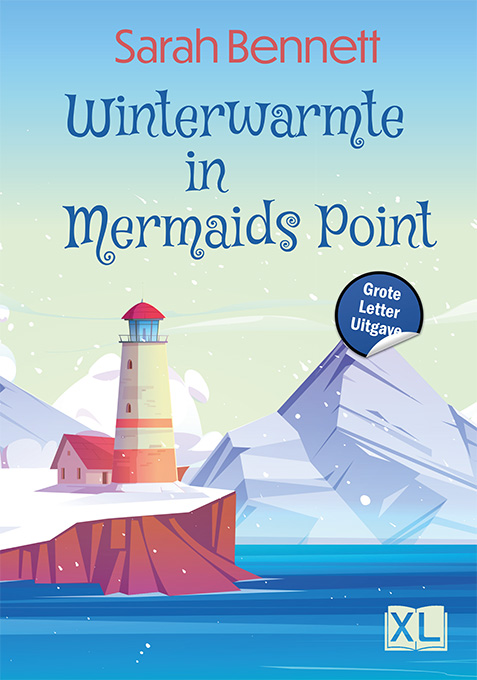 Omslag van Winterwarmte in Mermaids Point - Grote Letter Uitgave