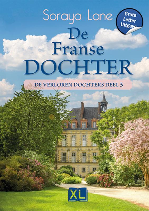 Omslag van De Franse dochter - Grote Letter Uitgave