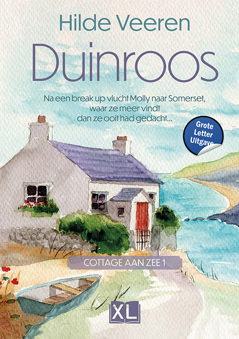 Omslag van Duinroos - Grote Letter Uitgave