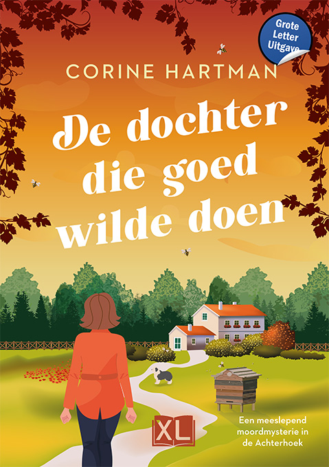 Omslag van De dochter die goed wilde doen (Grote Letter Uitgave)