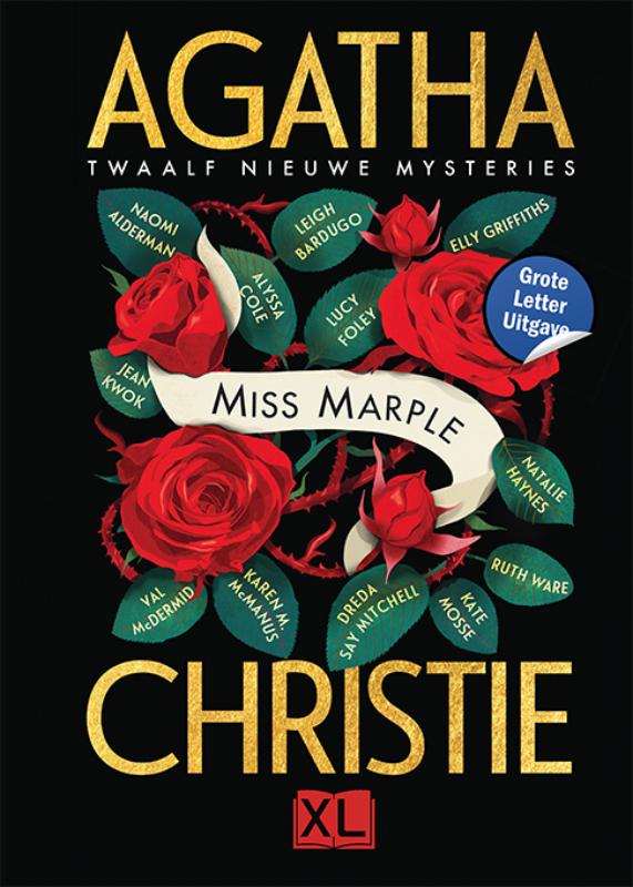 Omslag van De Miss Marple verzameling - Grote Letter Uitgave