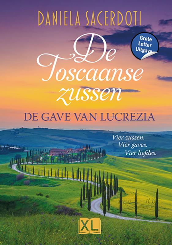 Omslag van De gave van Lucrezia - Grote Letter Uitgave