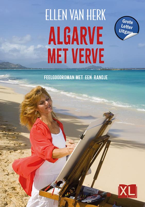 Omslag van Algarve met verve - Grote Letter Uitgave