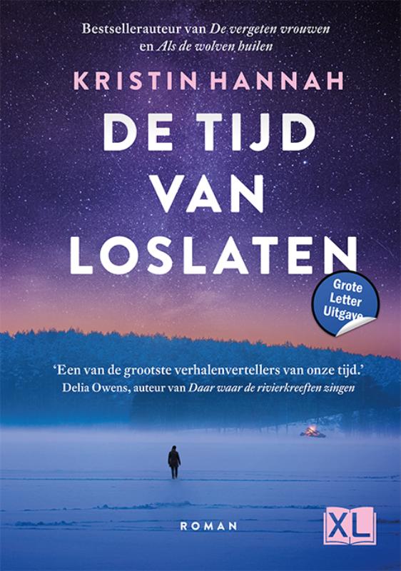 Omslag van De tijd van loslaten - Grote Letter UItgave