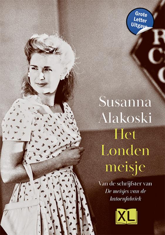 Omslag van Het Londen-meisje - Grote Letter Uitgave
