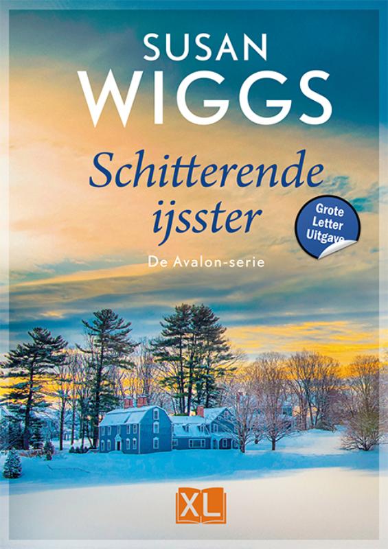 Omslag van Schitterende ijsster - Grote Letter Uitgave