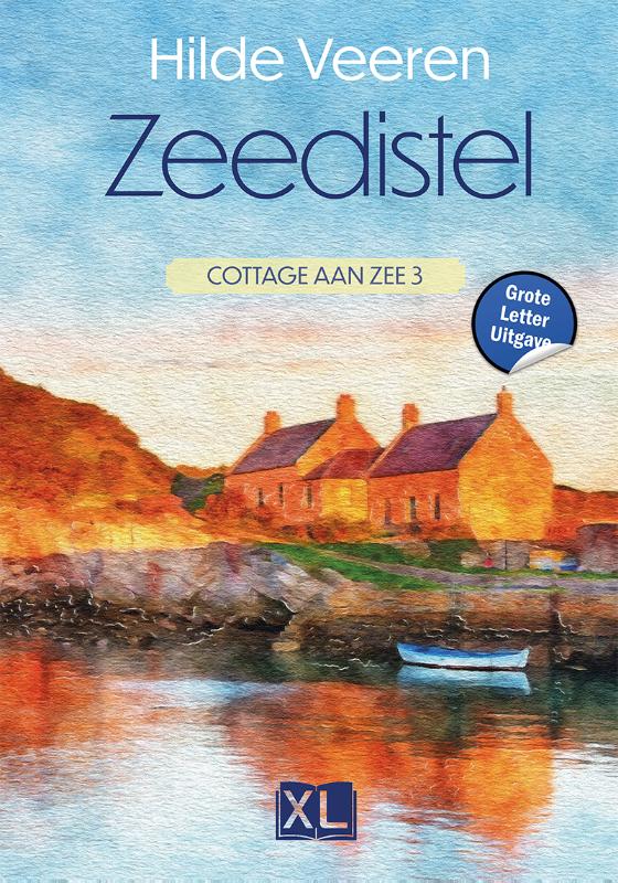 Omslag van Zeedistel - Grote Letter Uitgave