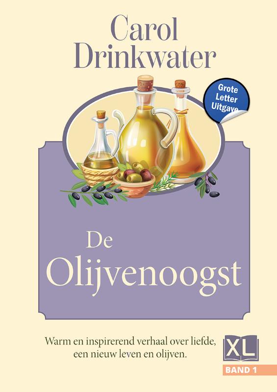 Omslag van De olijvenoogst - Grote Letter Uitgave (in 2 banden)