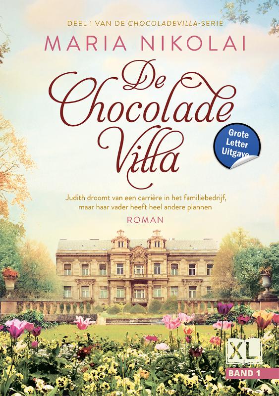 Omslag van De Chocoladevilla - Grote Letter Uitgave (in 2 banden)