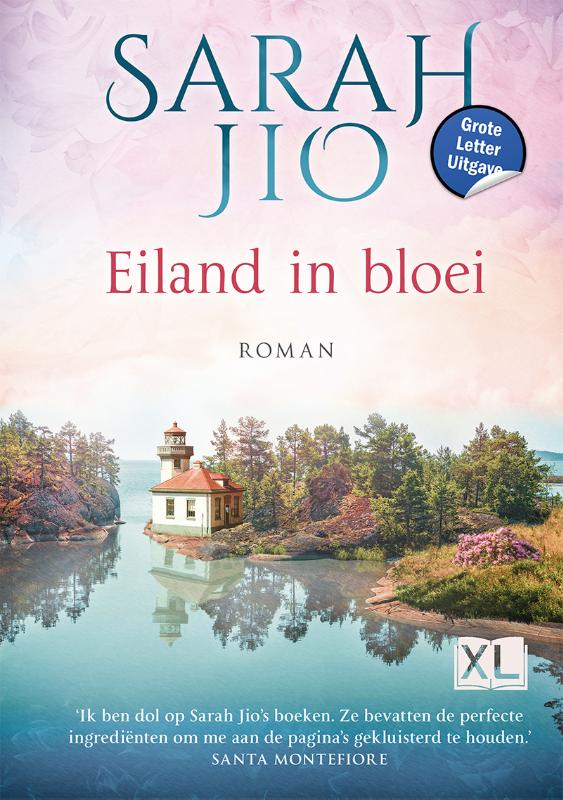 Omslag van Eiland in bloei - Grote Letter Uitgave