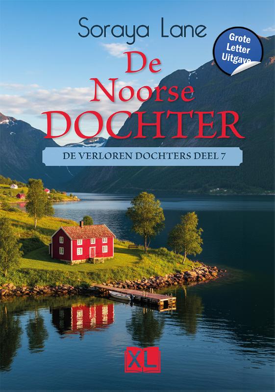 Omslag van De Noorse dochter - Grote Letter Uitgave