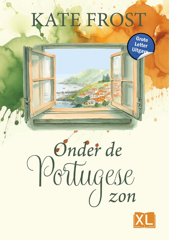 Omslag van Onder de Portugese zon - Grote Letter Uitgave