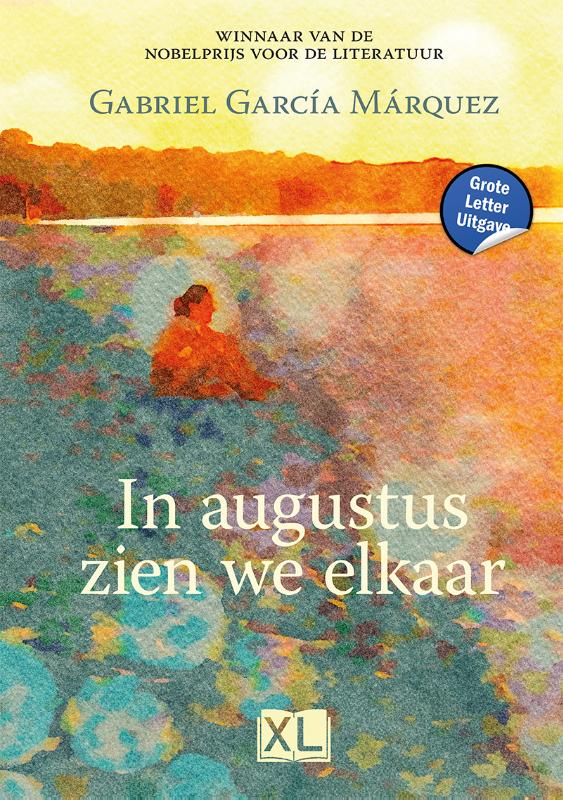 Omslag van In augustus zien we elkaar - Grote Letter Uitgave