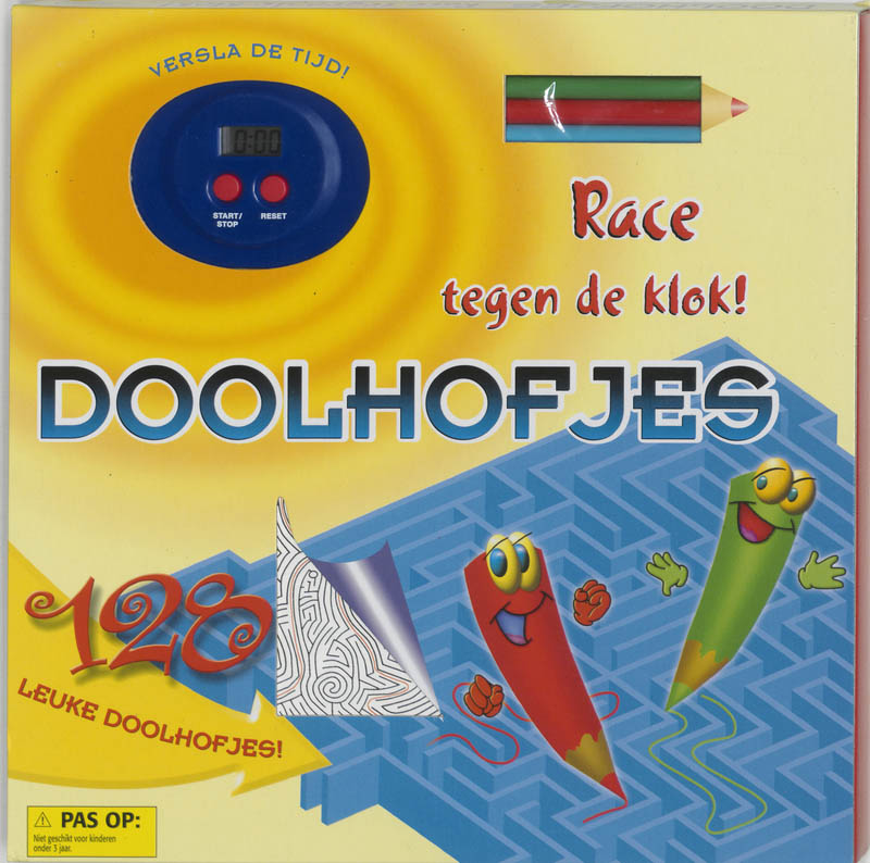 Omslag van Race tegen de klok