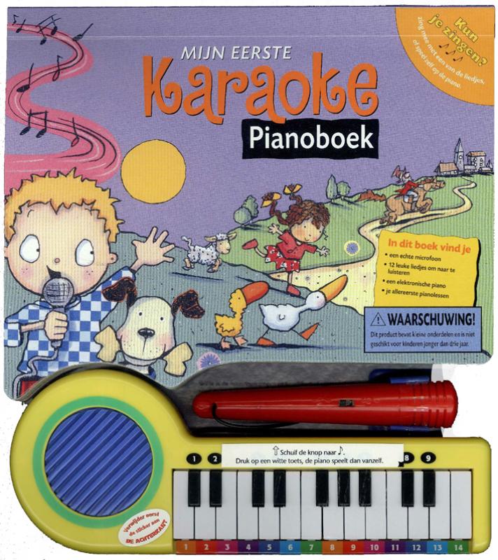 Omslag van Mijn eerste karaoke piano