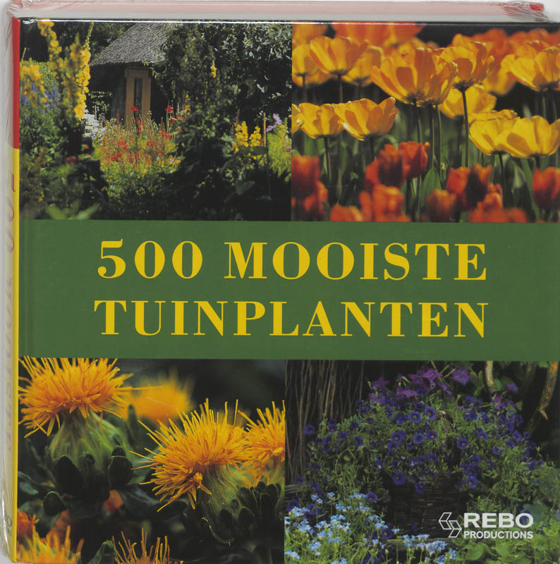 Omslag van 500 Mooiste tuinplanten