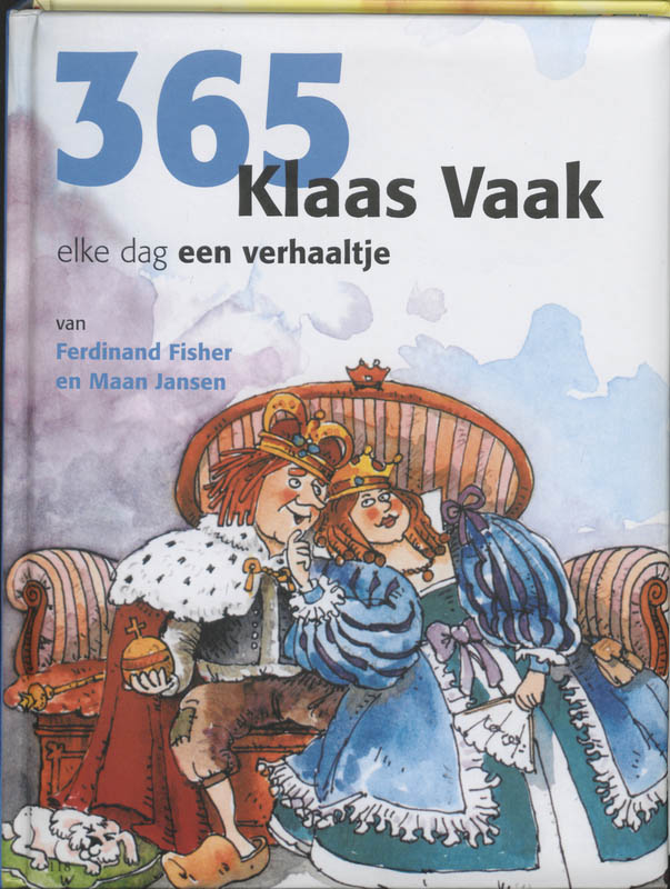 Omslag van 365 Klaas Vaak verhaaltjes