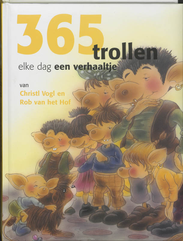 Omslag van 365 Trollen - elke dag een verhaaltje