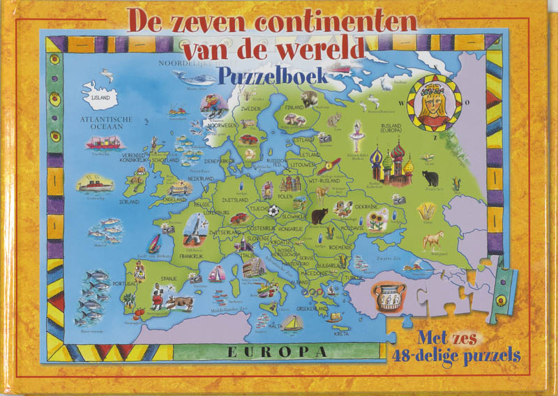 Omslag van De zeven continenten van de wereld