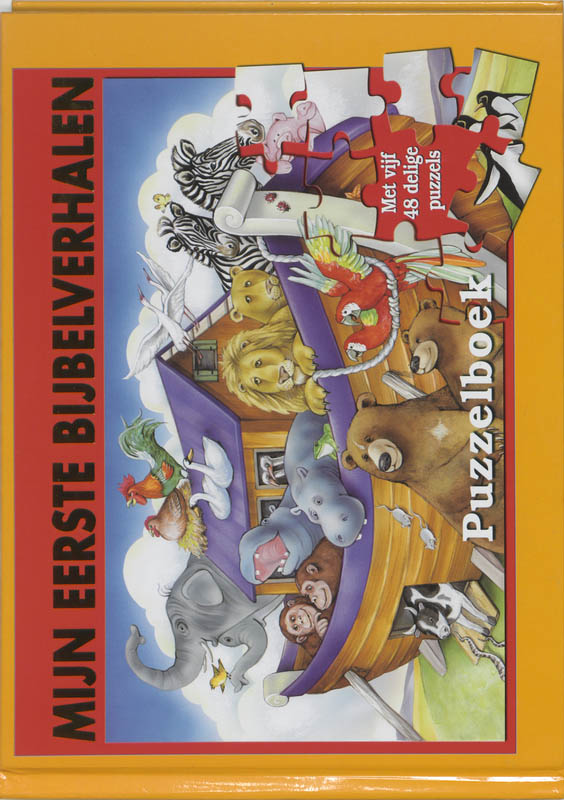 Omslag van Mijn eerste bijbelverhalen puzzelboek
