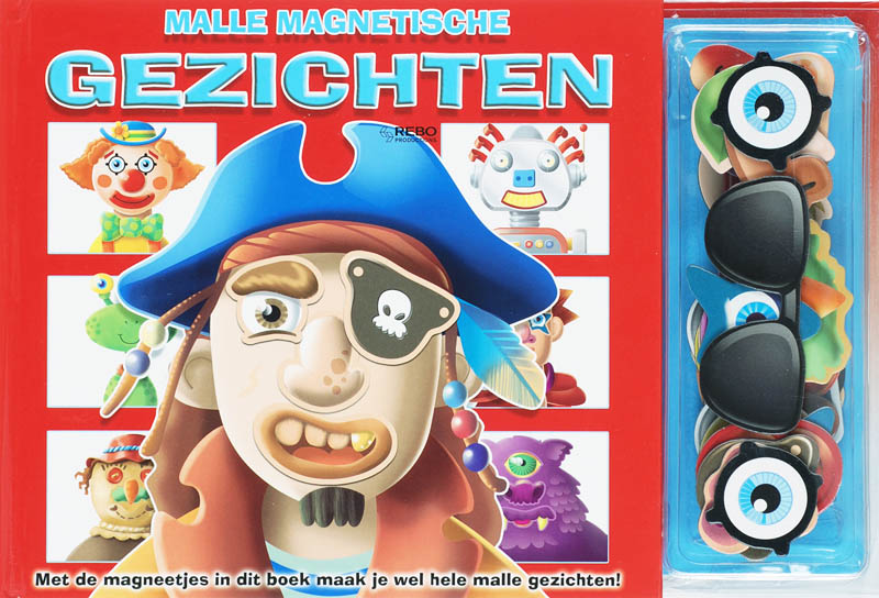 Omslag van Malle magnetische gezichten