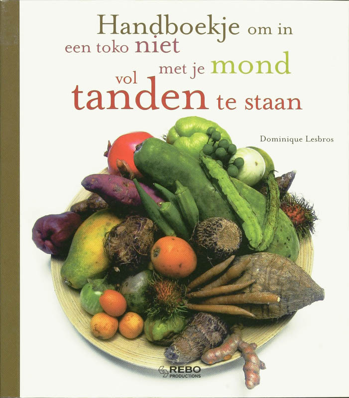 Omslag van Handboekje om in een toko niet met je mond vol tanden te staan