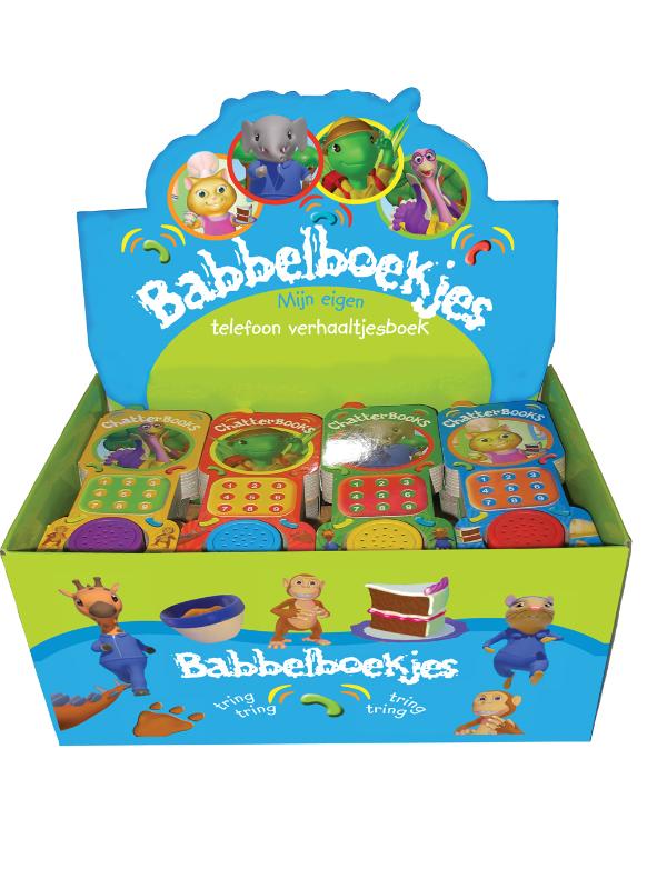 Omslag van Babbelboekjes display 4 x 6 ex