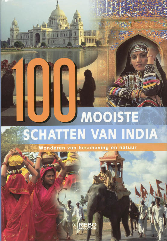 Omslag van 100 Mooiste schatten van India