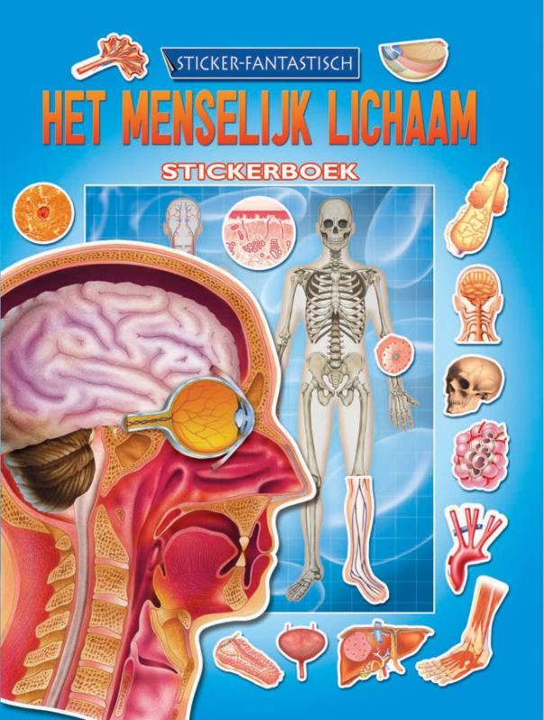 Omslag van Menselijk lichaam stickerboek