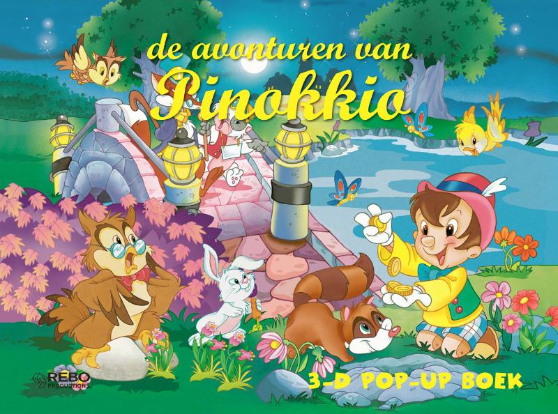 Omslag van De avonturen van Pinokkio