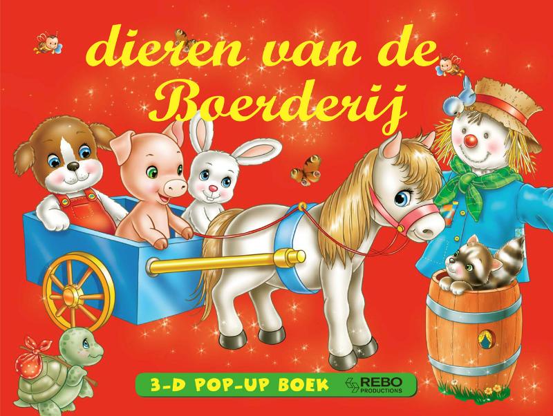 Omslag van Dieren van de boerderij pop-up