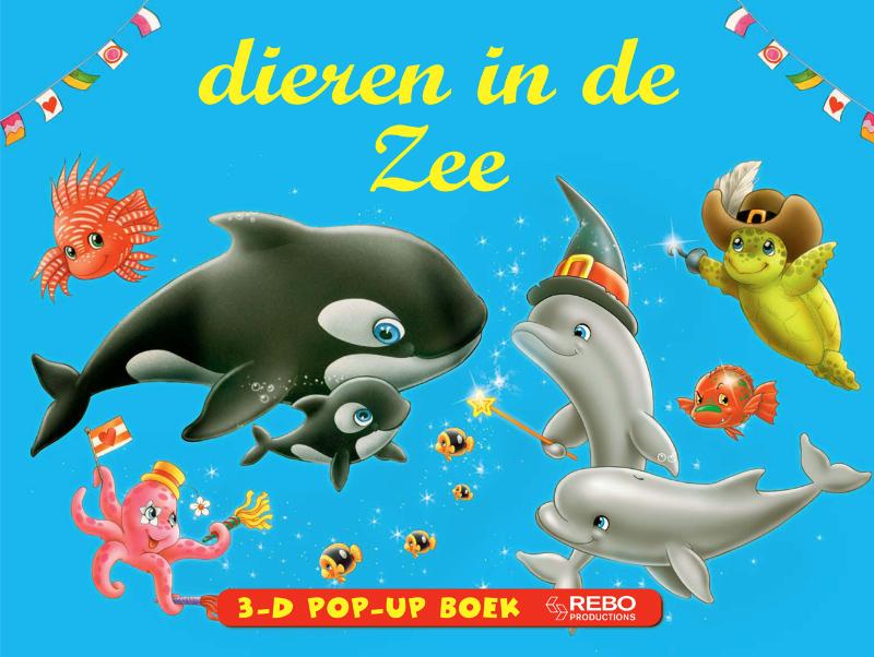 Omslag van Dieren in de zee