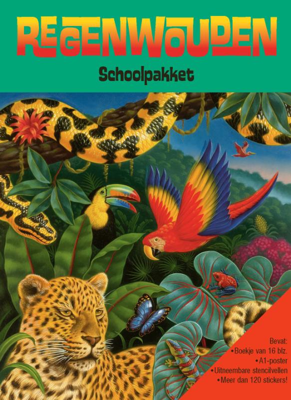Omslag van Regenwouden, schoolproject