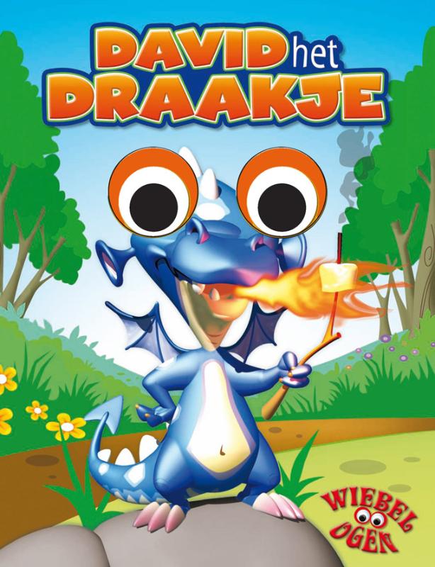 Omslag van David het draakje