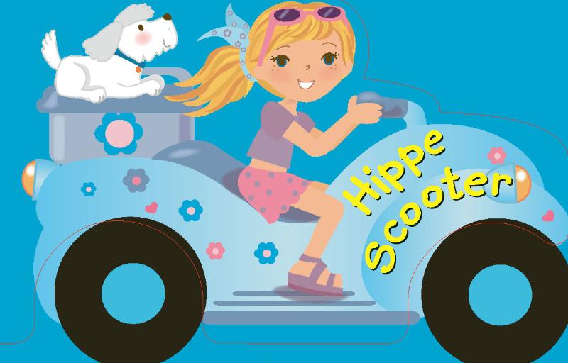 Omslag van Hippe scooter